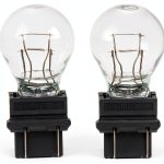 Philips Tail Light Bulb 3057LLB2 White Fit-0