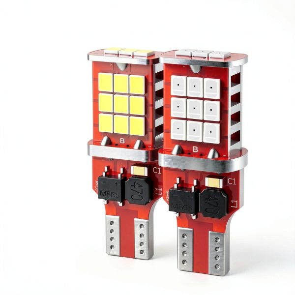 FANTELI 921/912 LED Brake Light Red White-1