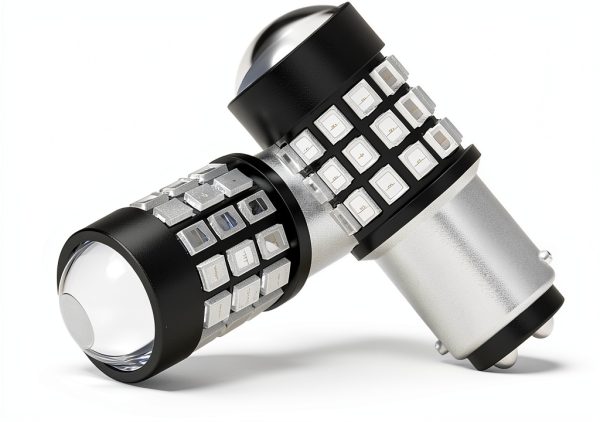 LED Brake Light Bulbs Alla Lighting RedStrobe-7
