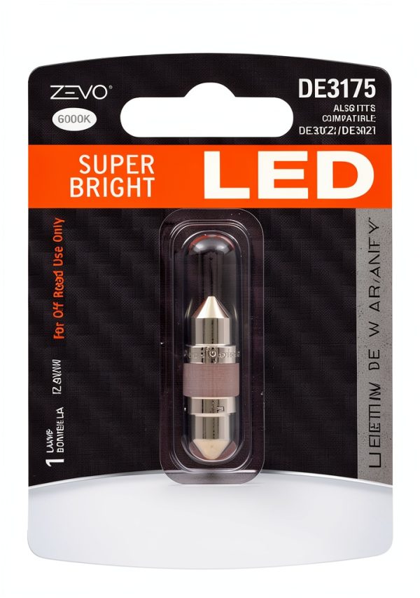 Sylvania DE3175 LED Brake Light White 6000K-0