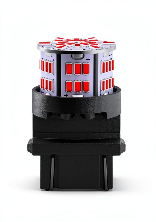 AUXLIGHT 3157/ 3057 LED Bulb Brilliant Red 400LM-5