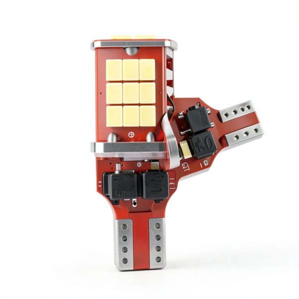 FANTELI 921/912 LED Brake Light Red White-3