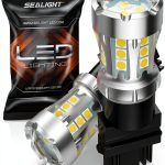 SEALIGHT 3157 LED Bulbs White Brake Light-0