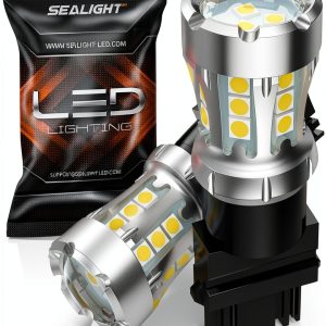 SEALIGHT 3157 LED Bulbs White Brake Light-0