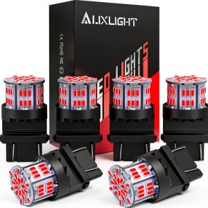 AUXLIGHT 3157/ 3057 LED Bulb Brilliant Red 400LM-0