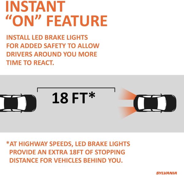 Sylvania Amber LED 3157 Bulbs for Vehicles-3