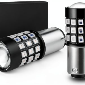 LED Brake Light Bulbs Alla Lighting RedStrobe-0