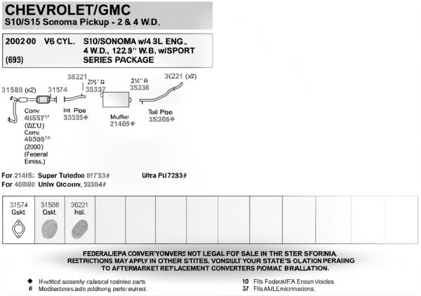 Tenneco Bolt-On Exhaust Extension Pipe-1