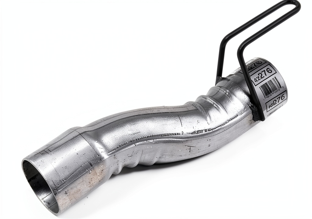 Tenneco exhaust pipe installed on a Chevrolet C1500 under the hood