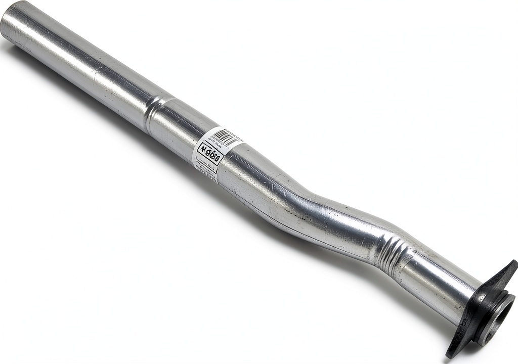 Tenneco steel exhaust pipe installed on a Chevrolet S10