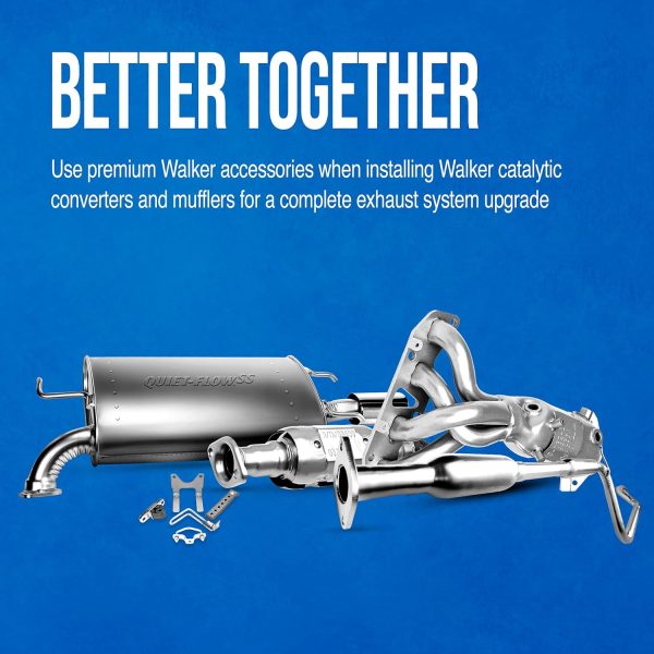 Tenneco Walker Exhaust Intermediate Pipe for Suzuki Samurai 1990 Steel-2