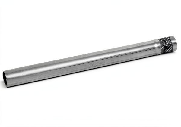 Tenneco Exhaust Extension Pipe 26in Tailpipe Aluminized Steel Fit-0