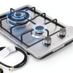 12 inch Gas Cooktop by forimo 12 Inch Stainless Steel Dual Fuel-0