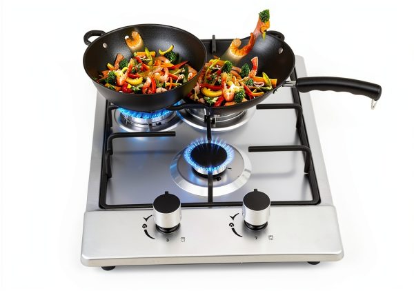 12 inch Gas Cooktop by forimo 12 Inch Stainless Steel Dual Fuel-6