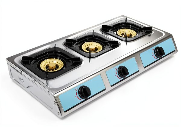 Stainless Steel 3 Burner Propane Gas Stove forimo Cooktop Ignition-3