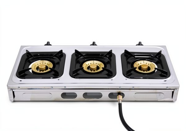 Stainless Steel 3 Burner Propane Gas Stove forimo Cooktop Ignition-4
