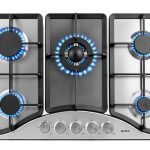 VEVOR 30" 5-Burner Cooktop Stainless Steel Dual Fuel Convertible-0