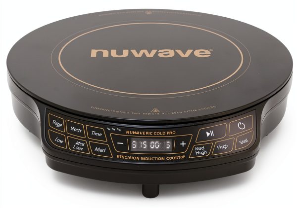 Nuwave Gold Pro Induction Cooktop, 12" Ceramic Glass, Touch Screen,-0